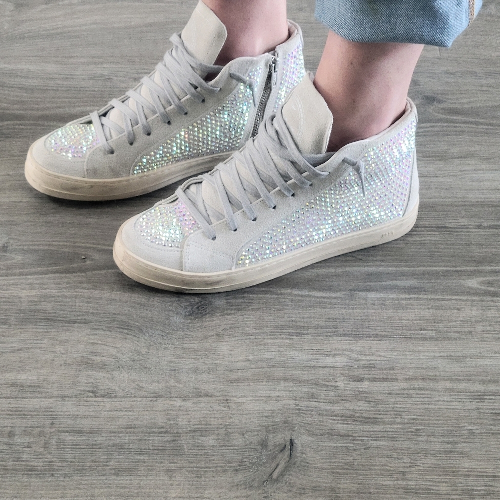 P448 | Skate Strass Sparkle Sneaker